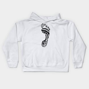 Maori footprint Kids Hoodie